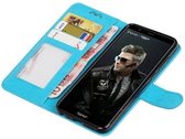 Wicked Narwal | Huawei P Smart Portemonnee booktype wallet case Turquoise