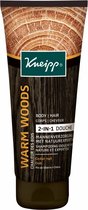 6x Kneipp Men 2-in-1 Douche Shampoo Warm Woods 200 ml