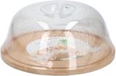 Alpina Kaasplank Rond 18 X 7,5 Cm Bamboe Lichtbruin