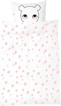 Luckyboysunday Dekbedovertrek Bunty 100 X 70 Cm Katoen Wit