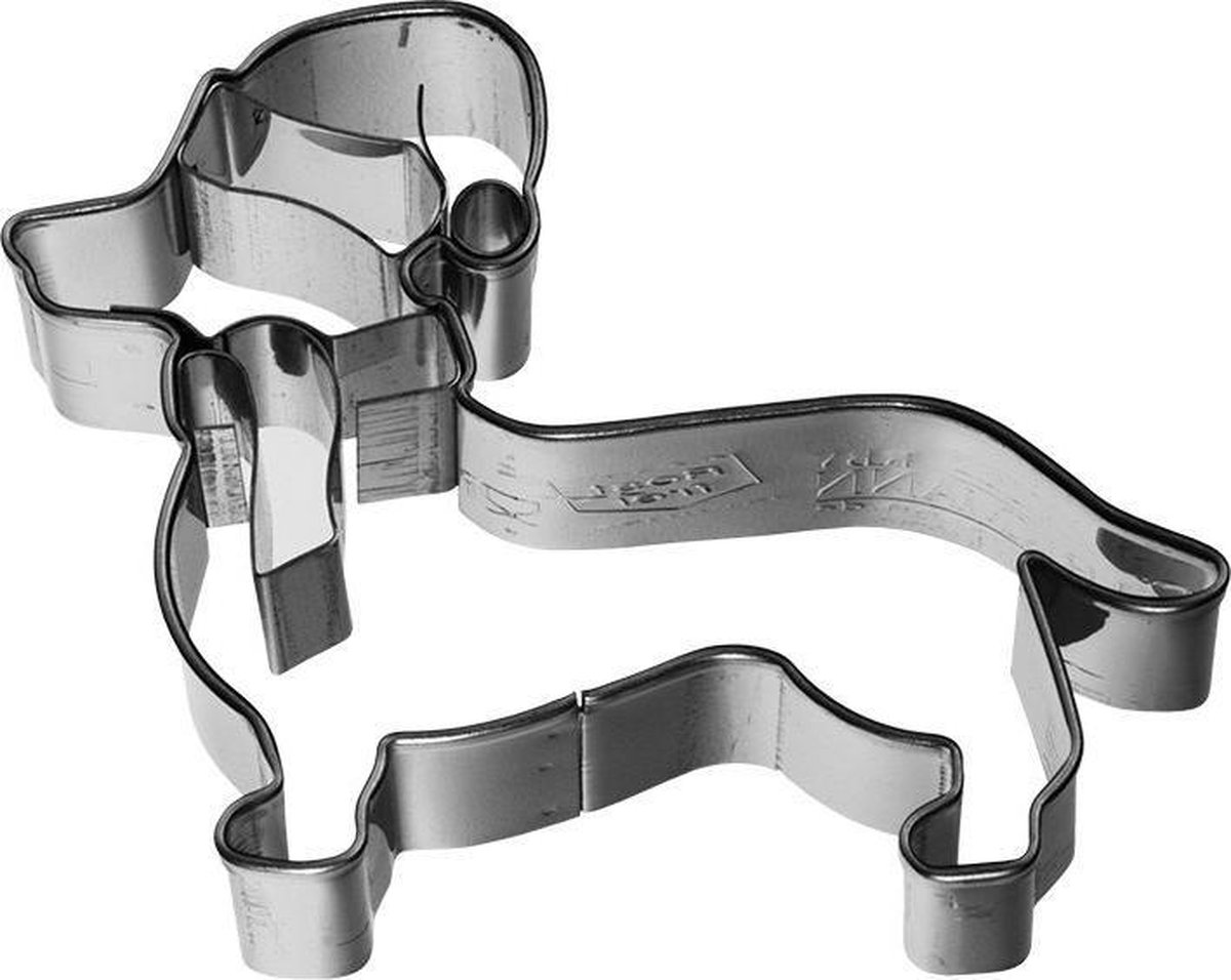 Birkmann Koekjesvorm Kerst Teckel - 2,5x7x5,2cm