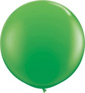 Qualatex Megaballon Spring Green 90 cm 2 stuks