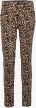 Ai-Girl meisjes jeans met luipaardprint - Beige - Maat 146