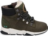 BunniesJR 220840-569 Jongens Veterschoenen - Groen - Leer - Veters