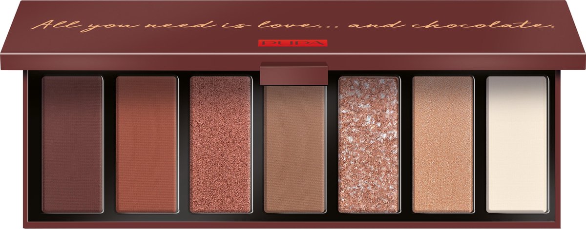 Goedkoopste PUPA Milano Zero Calorie Chocolate oogschaduw - 001 Spicy Chocolate - Licht, Mat, Metallic