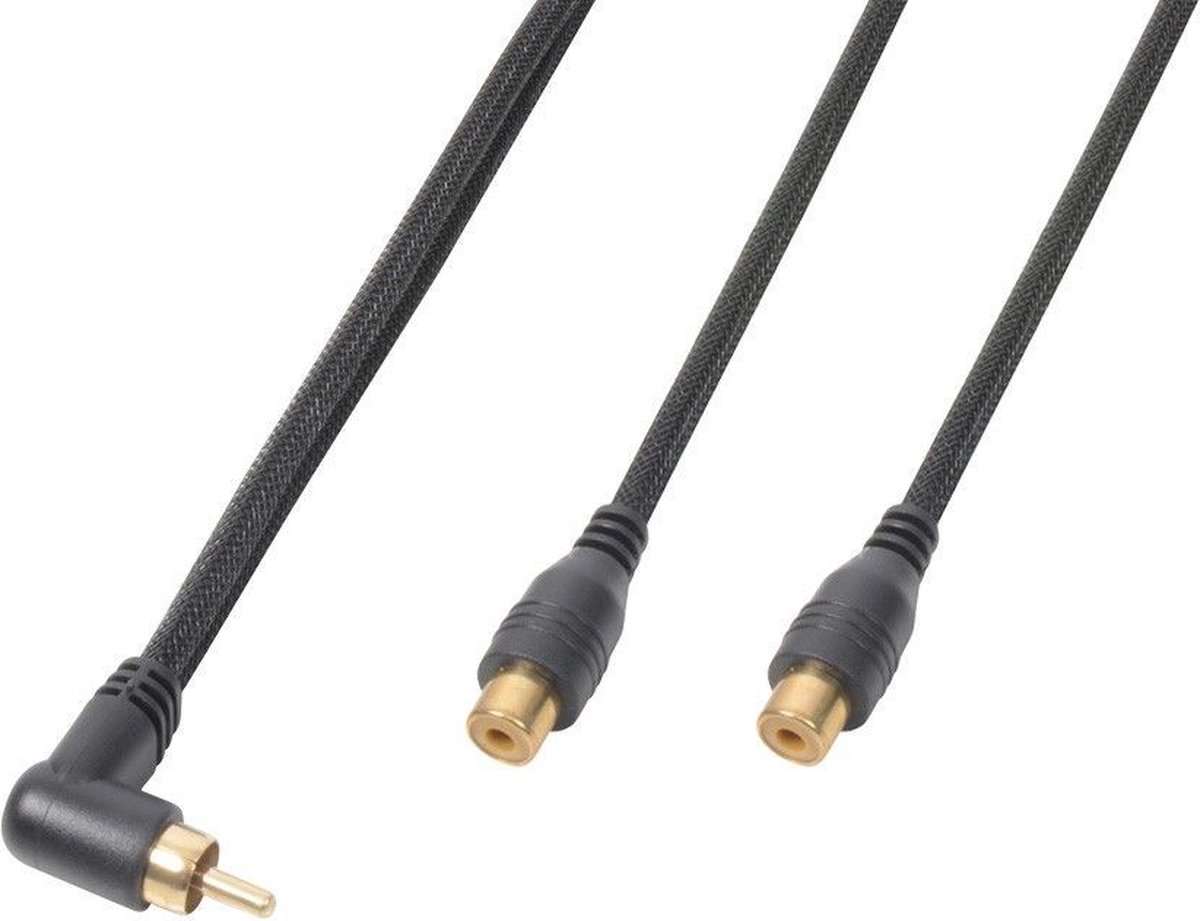 PD Connex Kabel 1x RCA Male - 2x RCA Female 30cm