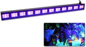 Blacklight - BeamZ BUV123 LED blacklight bar met 12x 3W UV LED's