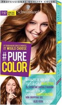 Schwarzkopf - #Pure Color Gel Hair Dye Permanently Coloring 7.57 Sweet Toffee