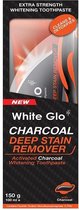 White Glo Charcoal - Tandpasta + Borstel