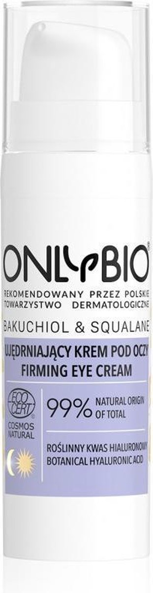 Onlybio - Bakuchiol&Squalane Firming Eye Cream Firming Cream Under Eyes 15Ml