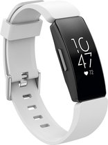 Inspire sport band - wit - Geschikt voor Fitbit - SM - Horlogeband Armband Polsband