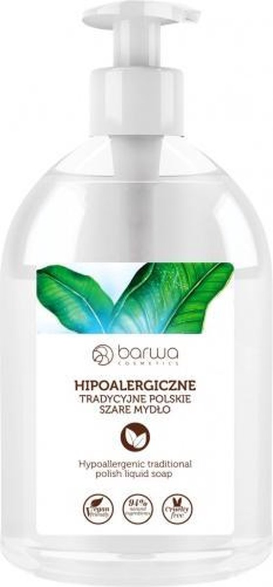 Hue - Hypoallergenic traditional Polish gray soap - 500ML