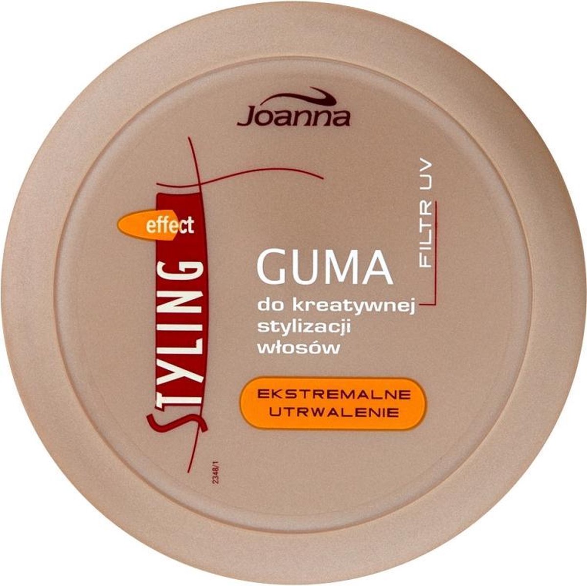 Joanna - Styling Effect Rubber For Hair Styling Extreme Fixation 100G