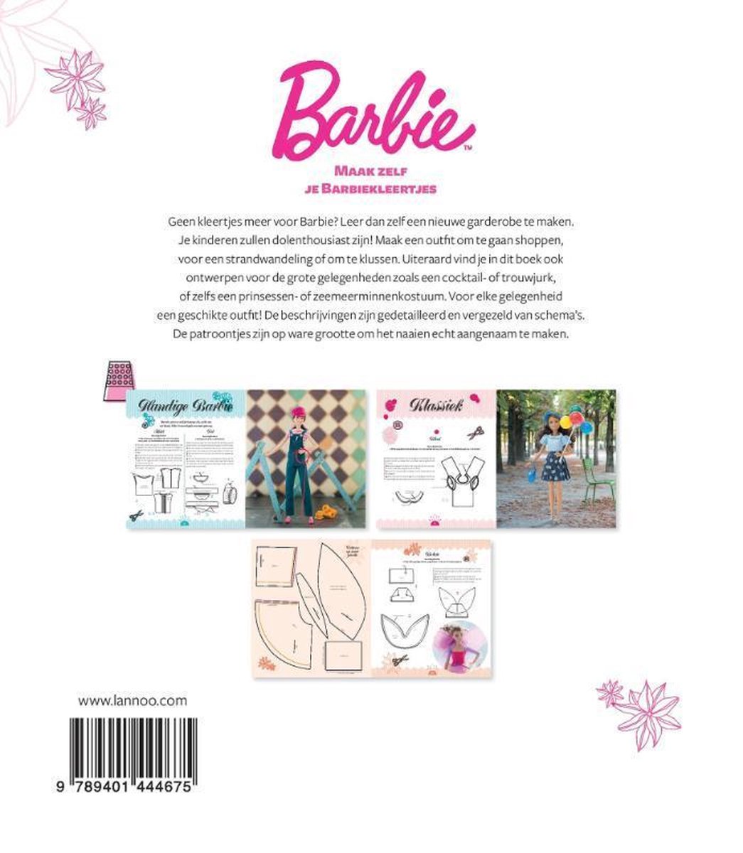 Maak zelf je Barbiekleertjes, Annabel Benilan | 9789401444675 | Boeken |  bol.com