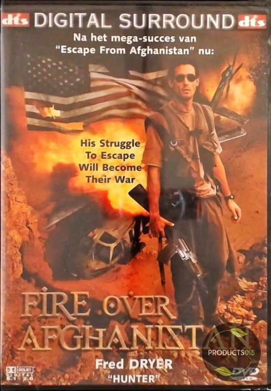 Cover van de film 'Fire Over Afghanistan'