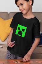 Minecraft Creeper Kids - Jongens Gamer - Maat 7/8