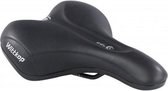 zadel In Mould TRK 2.0 unisex 26 cm gel/staal zwart
