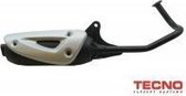 Uitlaat Tecno Straight China scooter, 4T, GY6 10
