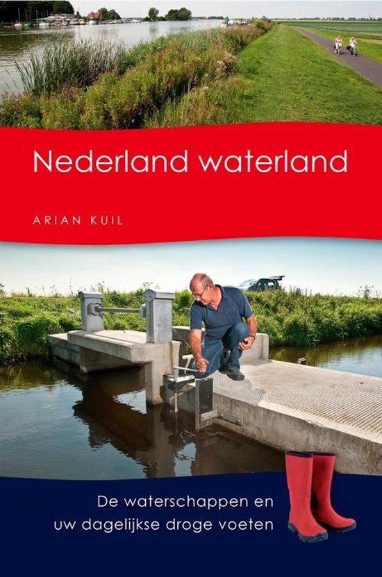 Cover van het boek 'Nederland waterland'
