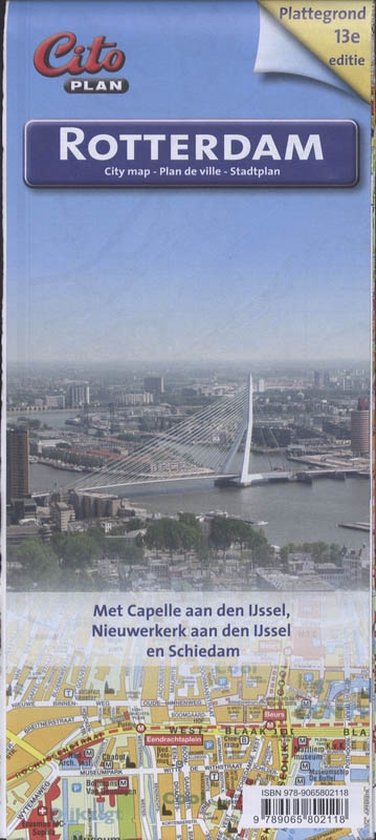 Cover van het boek 'Citoplan stadsplattegrond Rotterdam' van  Onbekend