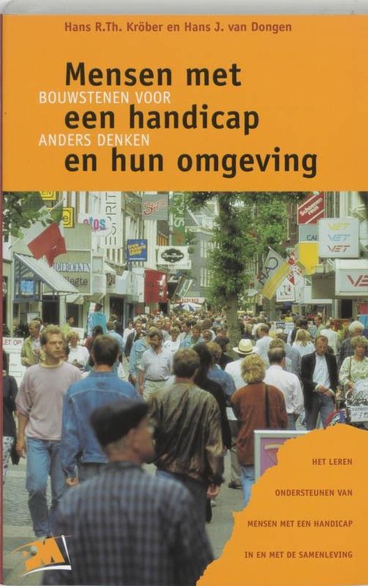 Cover van het boek 'Mensen met een handicap en hun omgeving / druk 4' van H.R.Th. Krober