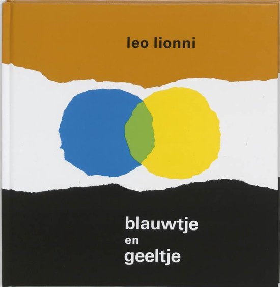 Cover van het boek 'Blauwtje en geeltje' van Leo Lionni