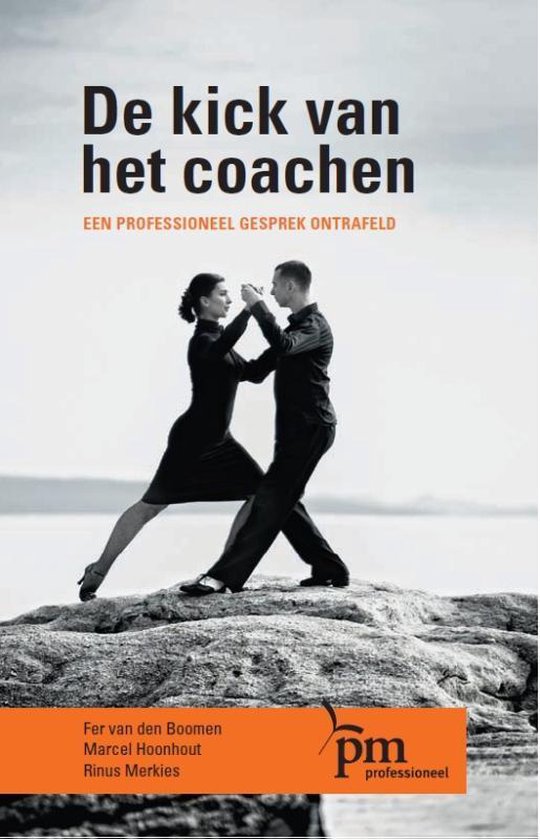 Cover van het boek 'De kick van het coachen' van Fer van den Boomen