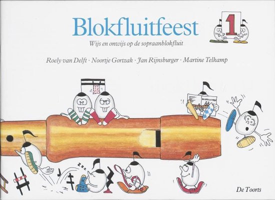 Cover van het boek 'Blokfluitfeest / 1 / druk 8' van  Div