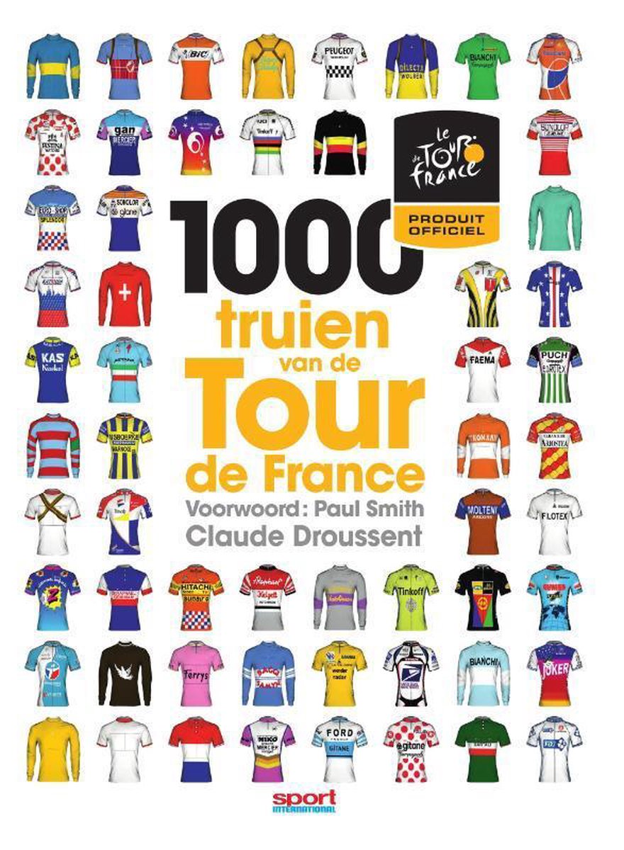 1000 truien van de Tour de France