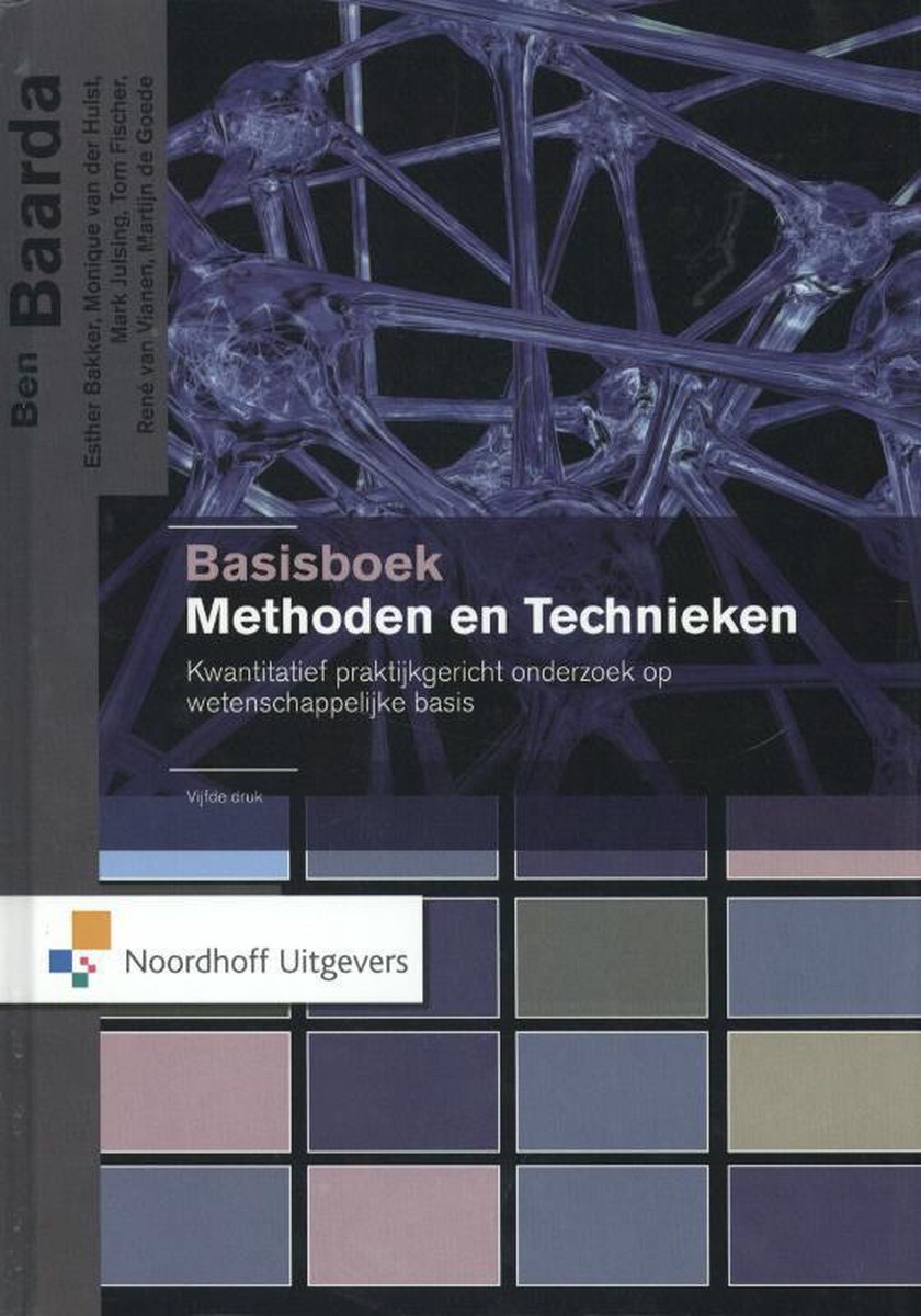 Basisboek methoden en technieken - Ben Baarda