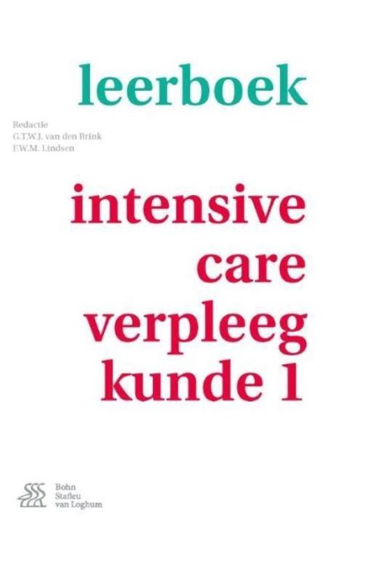 Intensive-care-verpleegkunde Leerboek - cover
