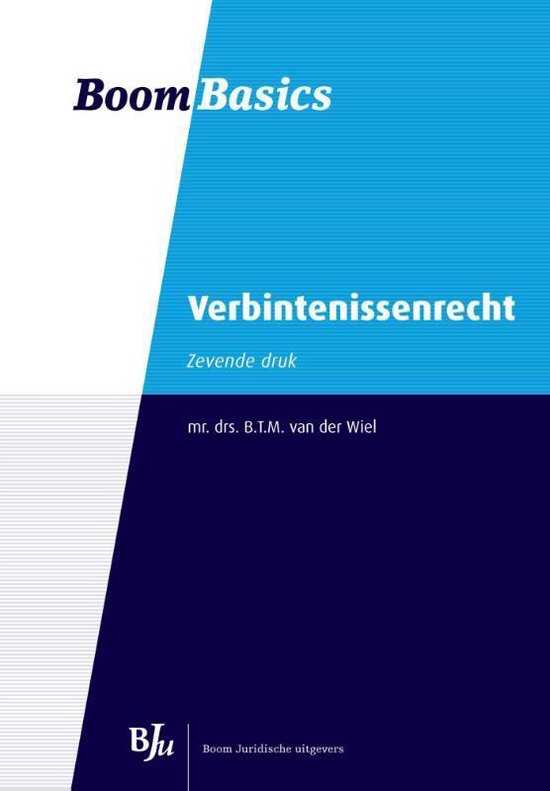 Boom Basics  -   Verbintenissenrecht - cover