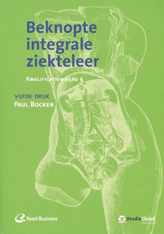 Cover van het boek 'Beknopte integrale ziekteleer / kwalificatieniveau 4'