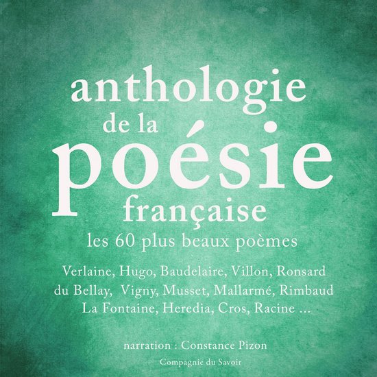 Anthologie de la poésie française - cover