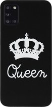 ADEL Siliconen Back Cover Softcase Hoesje Geschikt voor Samsung Galaxy A31 - Queen