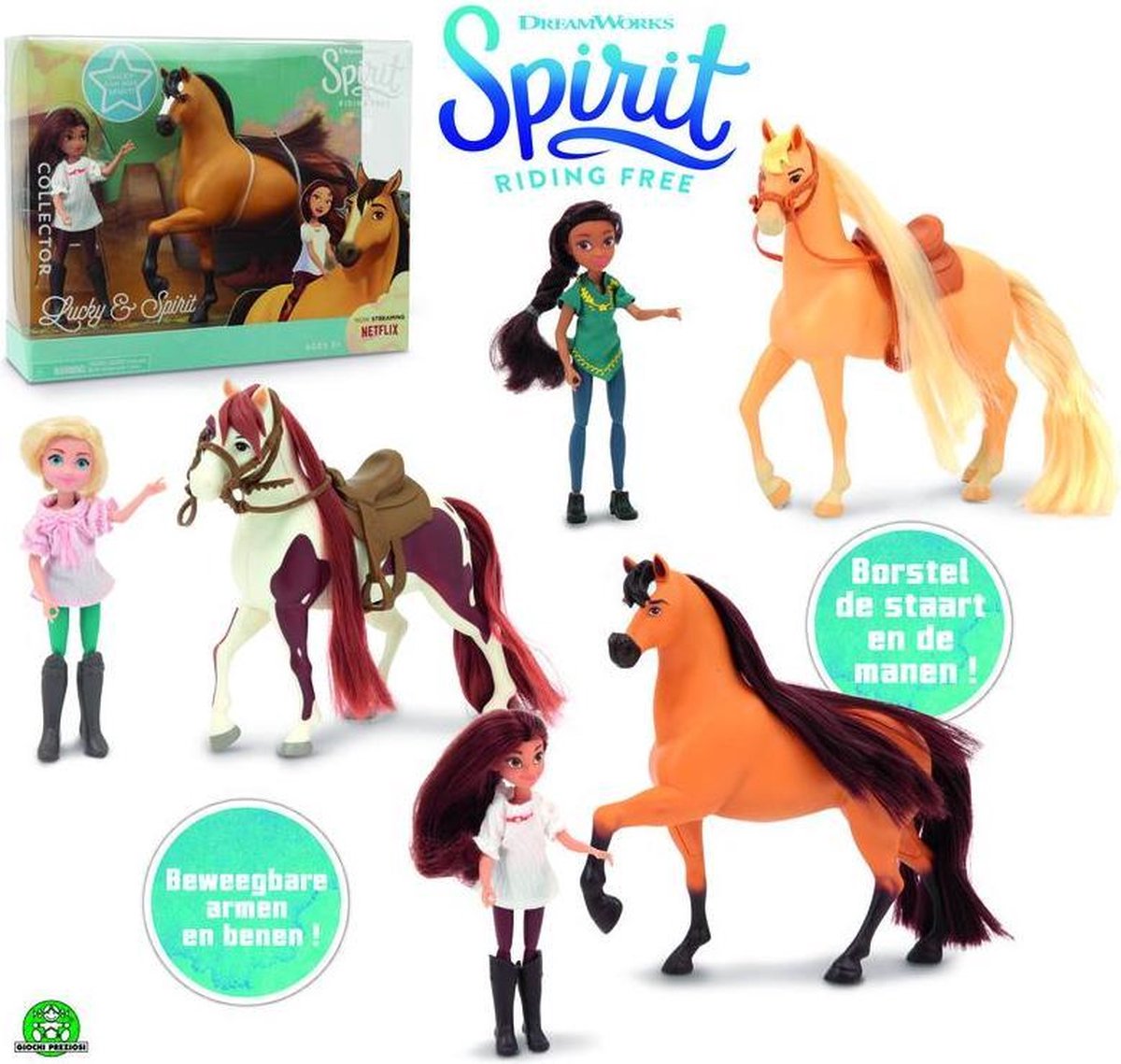 Spirit - Spirit Deluxe speelset met Pop en accessoires | bol.com