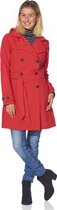 Trench coat Rosa red-M