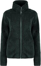 Kjelvik dames vest fleece Inez green mel. - maat 50