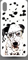 iPhone XR - Dalmatier pup met bril