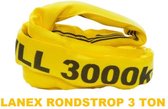 Lanex Rondstrop 3 ton - 03 meter - geel