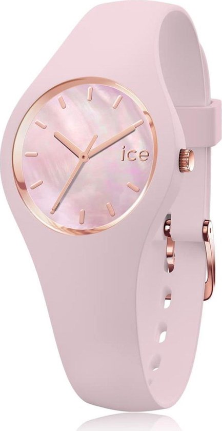 ik wil Injectie Immuniseren bol.com | Ice-Watch Pearl IW016933 horloge - Siliconen - Roze - Ø 28 mm