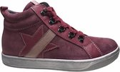 Naturino rits veter ster lederen hoge sneakers Joke fuxia mt 35