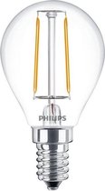 Philips Myrte Led-lamp - E14 - 2700K Warm wit licht - 2 Watt - Niet dimbaar