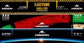 Mission Throw Line Oche - Caution Area 501