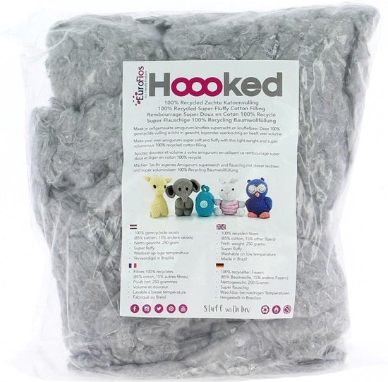 100% Recycled Fluffy Cotton Filling - Cloud - 1KG