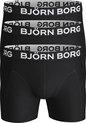 Björn Borg boxershorts Core (3-pack) - heren boxers normale lengte - zwart - Maat: S