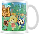 Nintendo -  mok Animal Crossing Line-up 325 ml Keramiek Wit