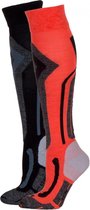 Falcon Coolly Men tecnical skisocks Rood 35/38
