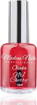 Modena Nails Nagelolie - 01 Cherry 15ml.