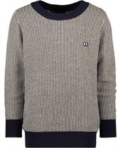 Seven-One-Seven Jongens sweaters Seven-One-Seven Theo Melange sweater Rich Blue 134/140